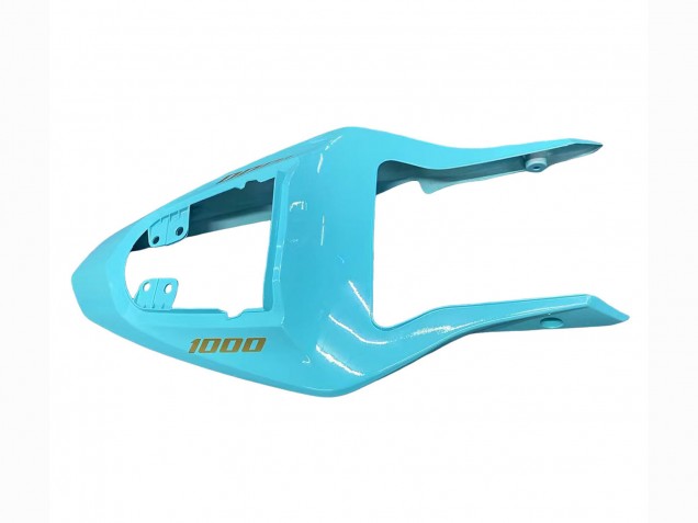 Mejores Carenados Moto Suzuki GSXR 1000 2003-2004 - Blanco Azul Claro Oro