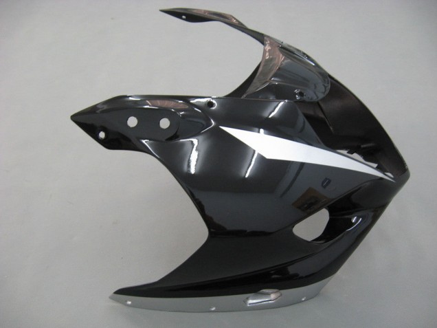 Mejores Carenados Moto Suzuki GSXR 1000 2003-2004 - Negro Brillante Blanco Gris Rojo