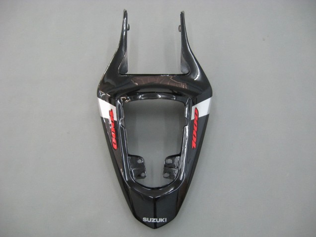 Mejores Carenados Moto Suzuki GSXR 1000 2003-2004 - Negro Brillante Blanco Gris Rojo
