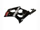 Mejores Carenados Moto Suzuki GSXR 1000 2003-2004 - Negro Brillante Blanco Rojo Calcomanías