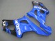 Mejores Carenados Moto Suzuki GSXR 1000 2003-2004 - Azul Blanco Negro