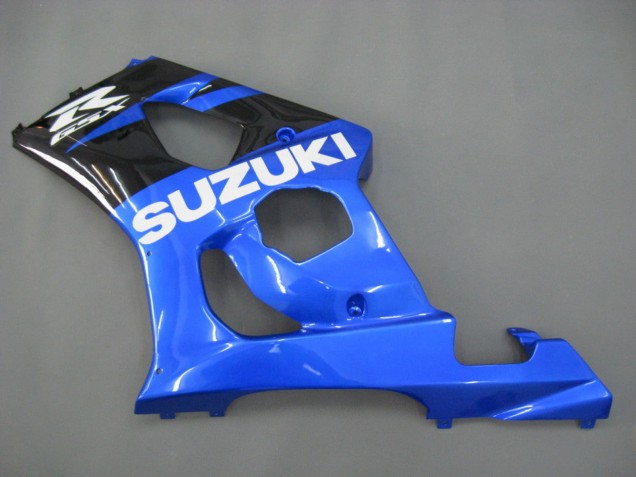 Mejores Carenados Moto Suzuki GSXR 1000 2003-2004 - Azul Blanco Negro