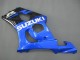 Mejores Carenados Moto Suzuki GSXR 1000 2003-2004 - Azul Blanco Negro