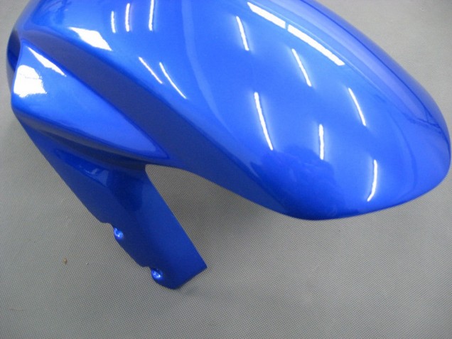 Mejores Carenados Moto Suzuki GSXR 1000 2003-2004 - Azul Blanco Negro