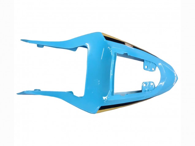 Mejores Carenados Moto Suzuki GSXR 1000 2003-2004 - Azul Claro Amarillo Negro Rizla Motul