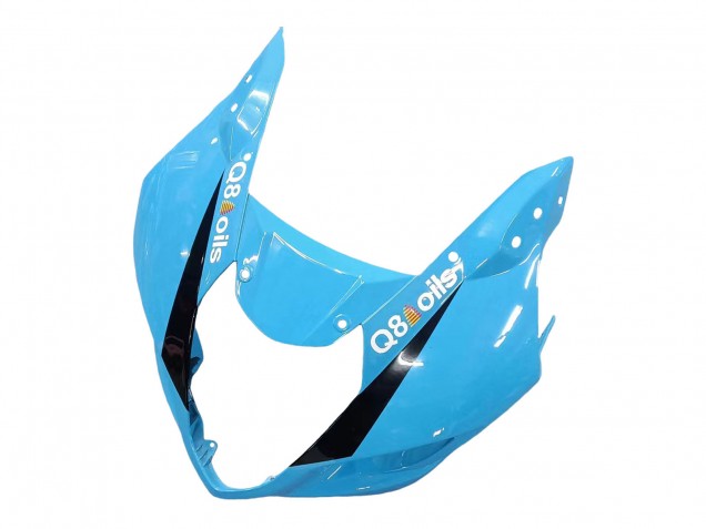 Mejores Carenados Moto Suzuki GSXR 1000 2003-2004 - Azul Claro Amarillo Negro Rizla Motul