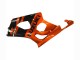 Mejores Carenado Moto Suzuki GSXR 1000 2003-2004 - Burnt Naranja Negro Brillante