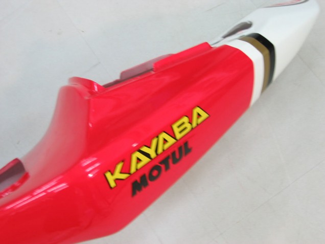 Mejores Carenados Moto Suzuki GSXR 1000 2003-2004 - Blanco Rojo Motul Lucky Strike