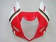 Mejores Carenados Moto Suzuki GSXR 1000 2003-2004 - Blanco Rojo Motul Lucky Strike