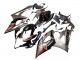 Mejores Carenado Moto Suzuki GSXR 1000 2005-2006 - Plata Negro Rojo