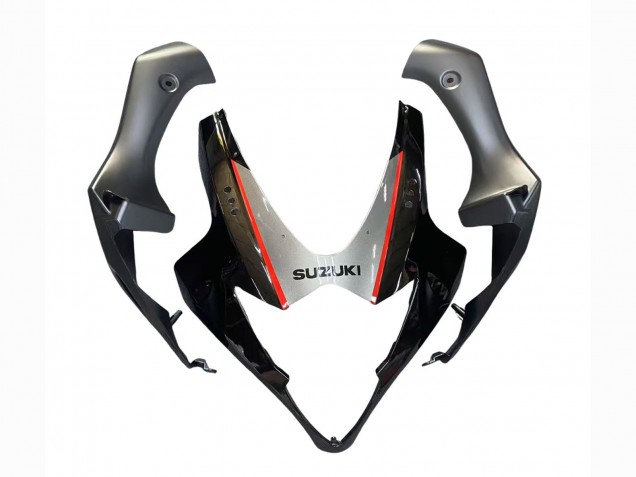Mejores Carenado Moto Suzuki GSXR 1000 2005-2006 - Negro Gris Rojo