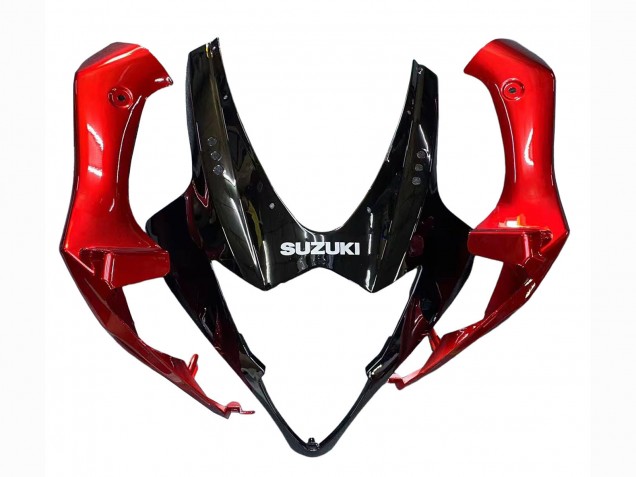 Mejores Carenados Moto Suzuki GSXR 1000 2005-2006 - Rojo Negro Brillante