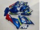 Mejores Carenados Moto Suzuki GSXR 1000 2005-2006 - Azul Amarillo Rojo Motul Ecstar