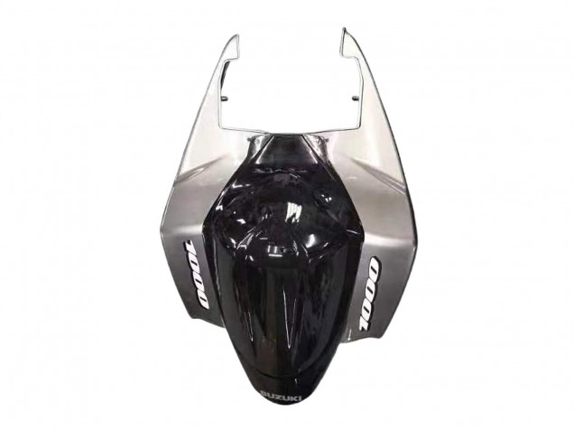 Mejores Carenados Moto Suzuki GSXR 1000 2005-2006 - Negro Brillante Gris