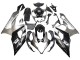 Mejores Carenados Moto Suzuki GSXR 1000 2005-2006 - Negro Brillante Gris