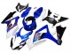 Mejores Carenados Moto Suzuki GSXR 1000 2007-2008 - Blanco Azul Negro Rojo