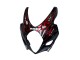 Mejores Carenados Moto Suzuki GSXR 1000 2007-2008 - Negro Rojo Llama