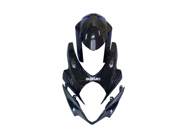 Mejores Kits Carenado Moto Suzuki GSXR 1000 2007-2008 - Azul Negro Brillante