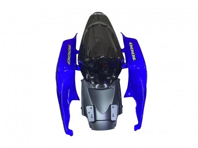 Mejores Kits Carenado Moto Suzuki GSXR 1000 2007-2008 - Azul Negro Brillante