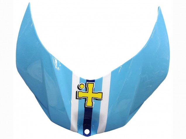 Mejores Carenados Moto Suzuki GSXR 1000 2007-2008 - Azul Claro Amarillo Negro Motul Rizla