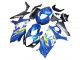 Mejores Carenados Moto Suzuki GSXR 1000 2007-2008 - Azul Amarillo Negro