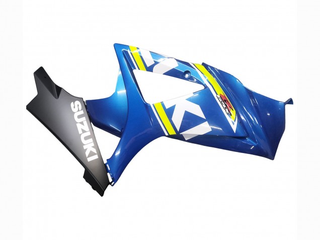 Mejores Carenados Moto Suzuki GSXR 1000 2007-2008 - Azul Amarillo Negro