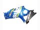 Mejores Carenados Moto Suzuki GSXR 1000 2007-2008 - Azul Amarillo Negro