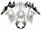 Mejores Carenados Moto Suzuki GSXR 1000 2007-2008 - Blanco Negro Alstare Corona Motul