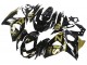 Mejores Carenados Moto Suzuki GSXR 1000 2009-2016 - Negro Brillante Oro