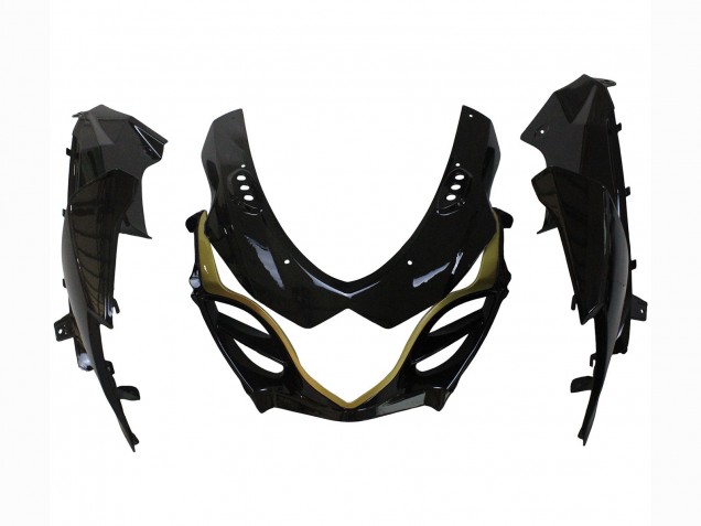 Mejores Carenados Moto Suzuki GSXR 1000 2009-2016 - Negro Brillante Oro