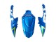 Mejores Carenados Moto Suzuki GSXR 1000 2009-2016 - Azul Claro Verde Motul 29 Ecstar