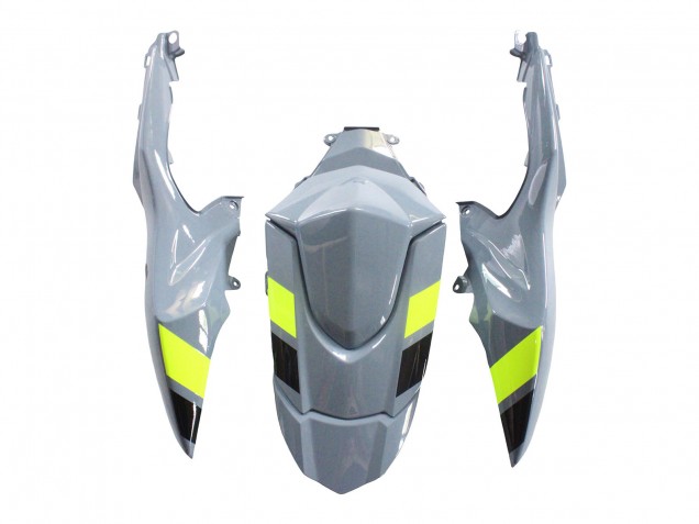 Mejores Carenados Moto Suzuki GSXR 1000 2009-2016 - Gris Neon Amarillo Negro Motul