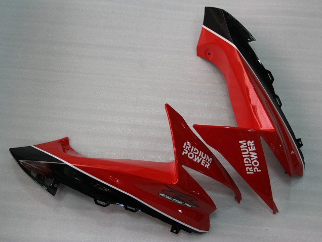 Mejores Carenados Moto Suzuki GSXR 1000 2009-2016 - Rojo Negro Blanco 13