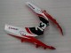 Mejores Carenados Moto Suzuki GSXR 1000 2009-2016 - Rojo Negro Blanco 13