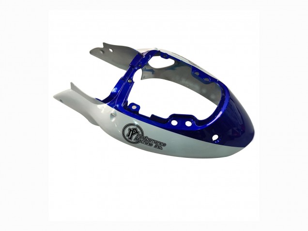 Mejores Carenados Moto Suzuki GSXR 1300 Hayabusa 1996-2007 - Blanco Azul Rojo Makita Negro
