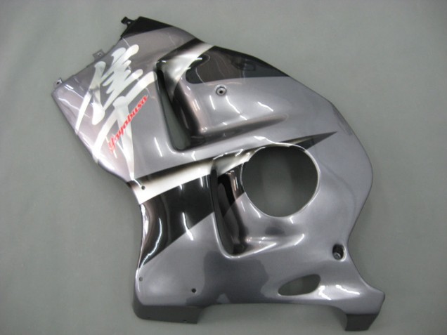 Mejores Carenados Moto Suzuki GSXR 1300 Hayabusa 1996-2007 - Gris Negro Hayabusa