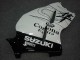 Mejores Carenados Moto Suzuki GSXR 1300 Hayabusa 1996-2007 - Blanco Negro Corona