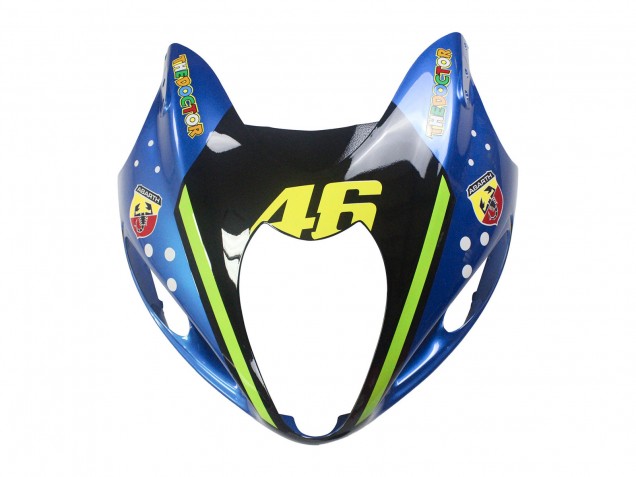 Mejores Carenados Moto Suzuki GSXR 1300 Hayabusa 1996-2007 - Azul Verde Tiburón 46