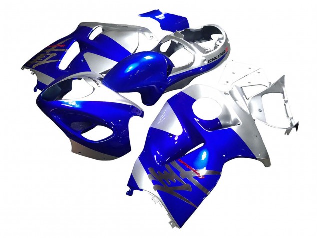 Mejores Carenados Moto Suzuki GSXR 1300 Hayabusa 1996-2007 - Azul Plata Hayabusa