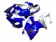 Mejores Carenados Moto Suzuki GSXR 1300 Hayabusa 1996-2007 - Azul Plata Hayabusa