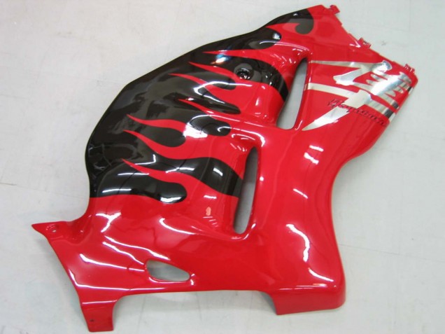 Mejores Carenados Moto Suzuki GSXR 1300 Hayabusa 1996-2007 - Rojo Negro