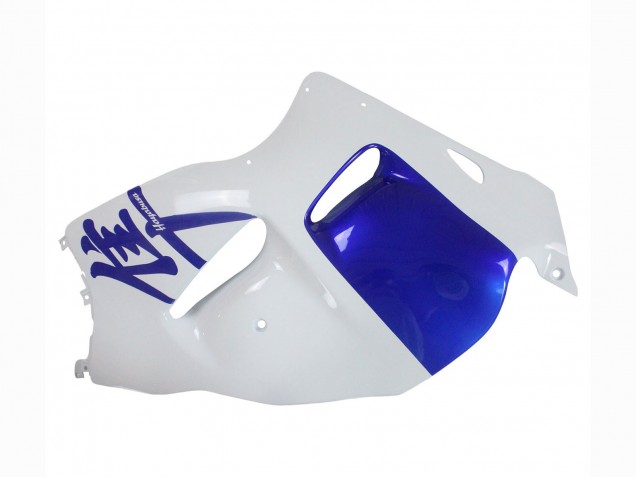 Mejores Carenados Moto Suzuki GSXR 1300 Hayabusa 1996-2007 - Blanco Azul Hayabusa