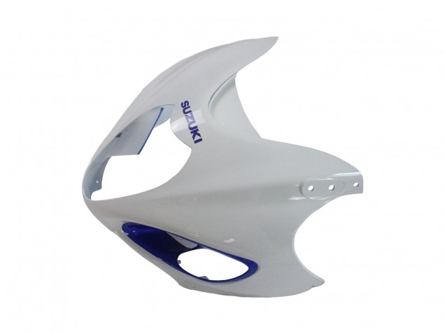 Mejores Carenados Moto Suzuki GSXR 1300 Hayabusa 1996-2007 - Blanco Azul Hayabusa