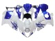 Mejores Carenados Moto Suzuki GSXR 1300 Hayabusa 1996-2007 - Blanco Azul Hayabusa