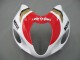 Mejores Carenados Moto Suzuki GSXR 1300 Hayabusa 1996-2007 - Blanco Rojo Motul