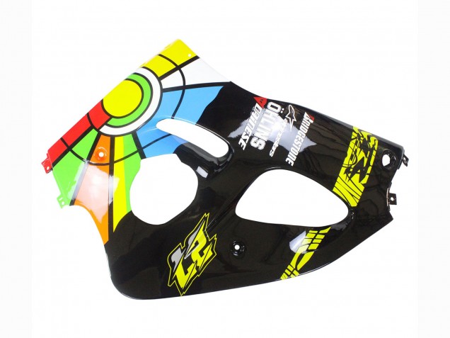 Mejores Carenados Moto Suzuki GSXR 600 / GSXR 750 1996-2000 - Negro Multicolor 27