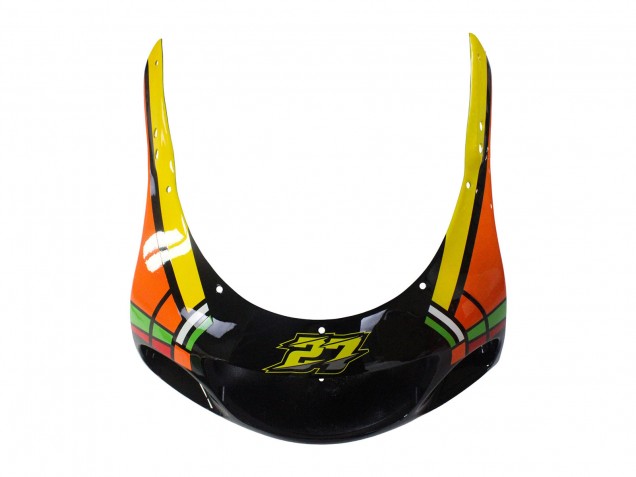 Mejores Carenados Moto Suzuki GSXR 600 / GSXR 750 1996-2000 - Negro Multicolor 27