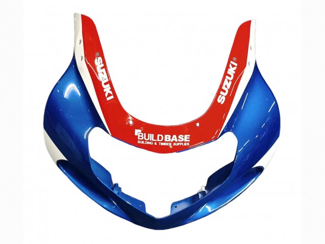 Mejores Carenados Moto Suzuki GSXR 600 / GSXR 750 2001-2003 - Azul Rojo Carrera