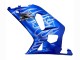 Mejores Carenados Moto Suzuki GSXR 600 / GSXR 750 2001-2003 - Azul Blanco Llama