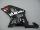 Mejores Carenados Moto Suzuki GSXR 600 / GSXR 750 2001-2003 - Negro Brillante Rojo Blanco